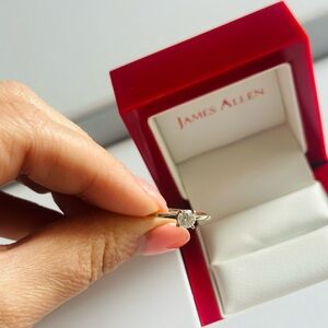 James Allen Engagement Ring, Size 7